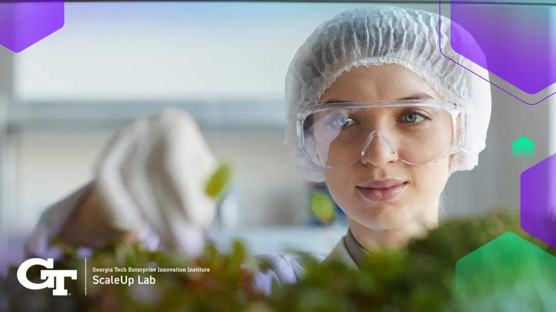 scientist in clean room